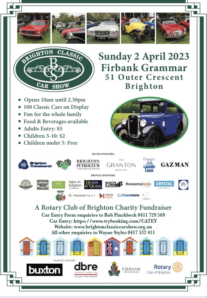 Brighton Classic Car Show - Events Resto